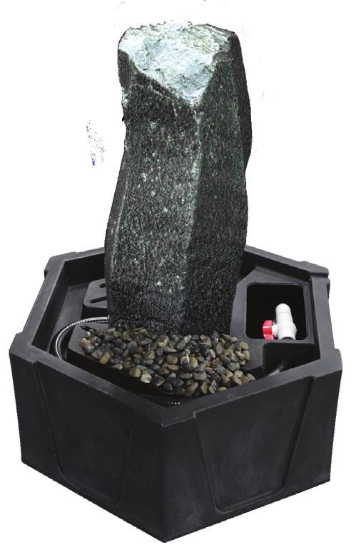 Fountain System & Maintenance Manufacturers of Quality Pond Equipment & Supplies Ceramic Vase & Rock