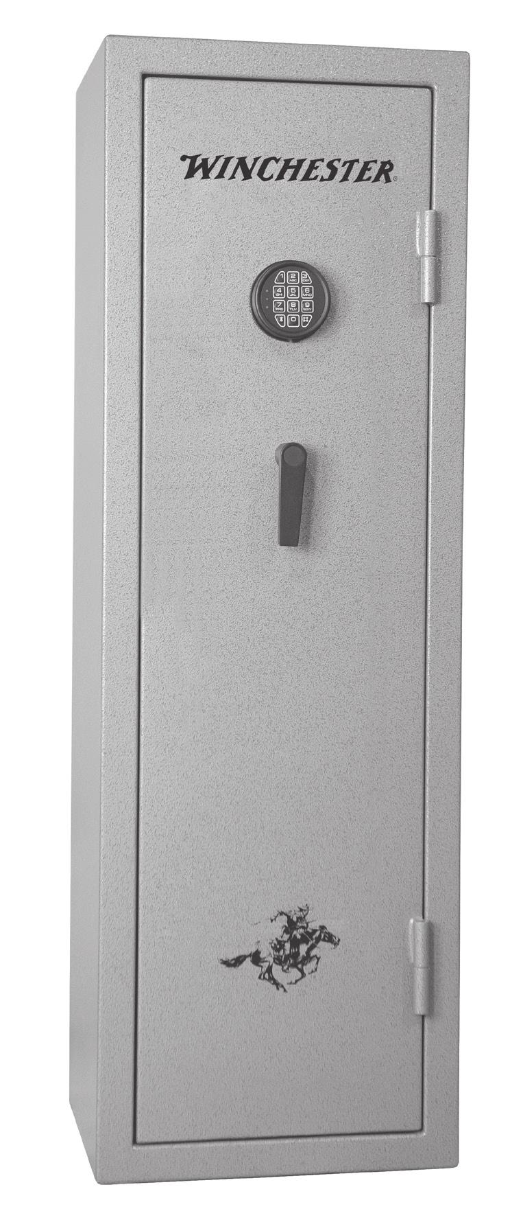 OUTSIDE VIEW Electronic Lock External Hinge Single Lever Handle Safe Door Safe Body