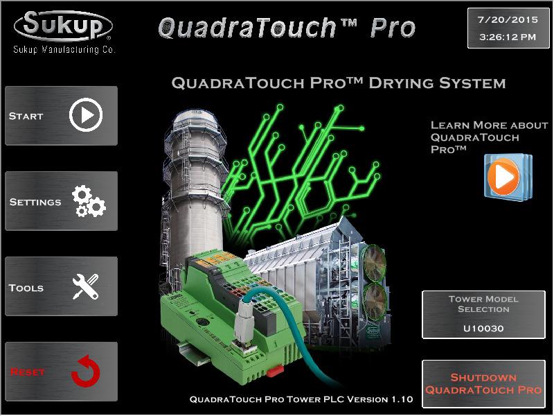 QuadraTouch Pro Software Manual Dryer Control System Software is constantly