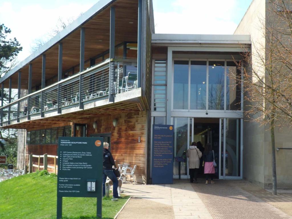 Yorkshire Sculpture Park Visitors Centre & Restaurant Toilets - Well equipped toilets and disabled toilets at the Restaurant, both Cafes and Bretton Country Park entrance.