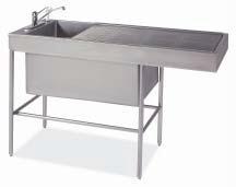 Classic 6 & 18 Prep Procedure Tables Owner s Manual Durable, heli-arc welded, stainless steel Variety of styles for your convenience 48-in. and 60-in.