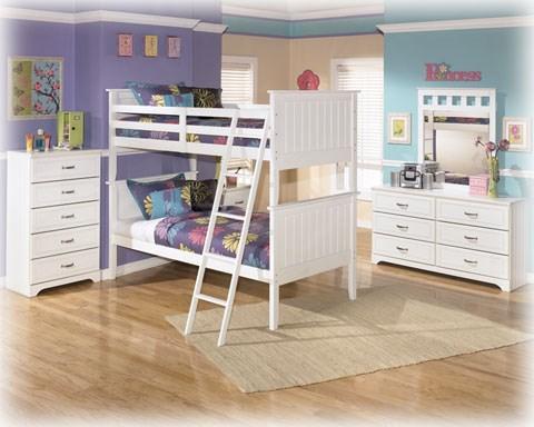 (white) Twin Panel Bed (53/52/82) Twin