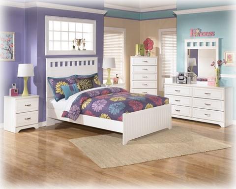 (53/52/82) Twin Panel Bed w/ Trundle