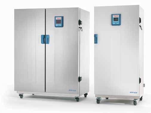 u incubators Thermo Scientific Heratherm Microbiological Incubators Large Capacity Designed for high sample volume or large samples General Protocol Incubators Efficient Two sizes (400 and 750 L)