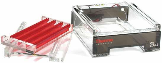u electrophoresis Thermo Scientific Owl D3-14 Horizontal Electrophoresis System Ideal for screening PCR products, plasmid preps, restriction mapping and cloning System screens 25 to 200 samples on a