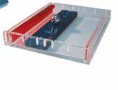 u electrophoresis Thermo Scientific Owl Casting Dams Seal agarose on contact, eliminating the need for tape Do not attach to gel tray, enabling gels of any length to be poured Easily handled and