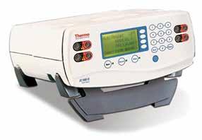 u electrophoresis Thermo Scientific Owl EC-200XL High Current Power Supply Simple-to-use, multi-purpose, lightweight and great for DNA/RNA, protein and blotting electrophoresis Power-off memory