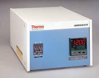 u furnaces Thermo Scientific Controllers for Lindberg/Blue M Heavy-Duty 1200 C Box Furnaces Temperature accuracy and offer options for over-temperature control and multiple segment configuration 1200