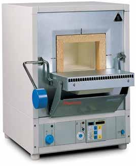 u furnaces Thermo Scientific M104 Muffle Furnaces Excellent protection against sample contamination with abrasion-resistant ceramic annealing chamber Designed for minimum space requirements and can