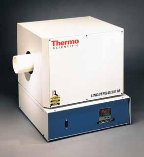 u furnaces Thermo Scientific Lindberg/Blue M 1500 C General-Purpose Tube Furnaces Integral temperature control designed for a range of applications which require processing flexibility with fast