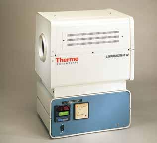 u furnaces Thermo Scientific Lindberg/Blue M 1700 C Tube Furnaces Rapid heatup, recovery and cooldown Includes: 1 set of two 3 vestibules and sleeves.