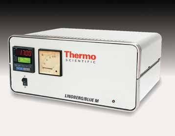 u furnaces Thermo Scientific Controllers for Lindberg/Blue M 1700 C Tube Furnaces Holdback feature allows the operator to set a process vs.