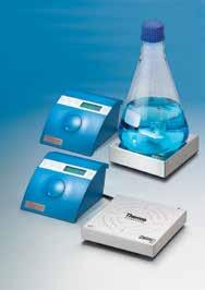 u hotplates Thermo Scientific Cimarec i Maxi & Compact Stirrers 100% maintenance- and wear-free, hermetically sealed units designed for challenging stirring environments Powerful magnets and no