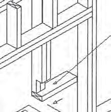 Peninsula Installation Instructions - Louvered Unit Only FRAMING Using 2x4s frame to local building codes. DO NOT install against a Vapour Barrier or Exposed Insulation.