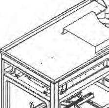 When installing a cabinet, a maximum weight of 250 lbs can be installed on the 1/2 drywall lip (located around the perimeter of the appliance). R/H Framing Instructions MIN. 36.