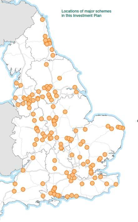 Key Investments North East and Yorks 26 major schemes 1.