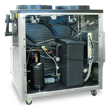 entrifugal blowers that allow air ducting are standard in - 0 ton and optional in - 0 ton. WATE-LED NDENE.