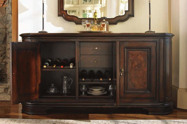 Featuring adjustable shelves and removable wine bottle storage, there is a place for everything!