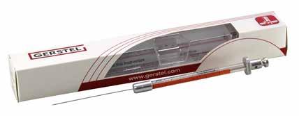 GERSTEL TriStar Syringes You need an excellent autosampler syringe in order to perform complex sample preparation methods and reliably inject large numbers of samples into a chromatography system.