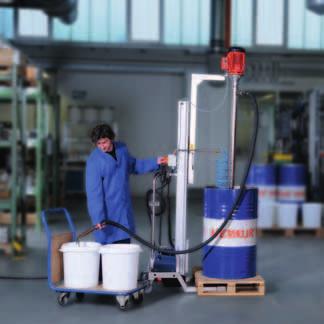 VISCOFLUX mobile for the gentle conveyance of high-viscosity, paste-like and non-flowable