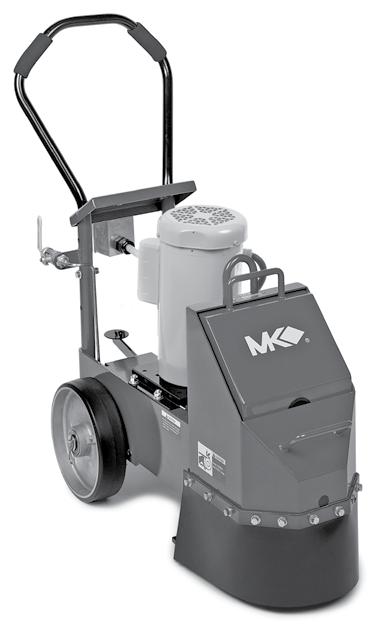 www.mkdiamond.com MK-SINGLE DISC GRINDER OWNERS MANUAL PARTS LIST & OPERATING INSTRUCTIONS SDG-3 Revision 202 11.
