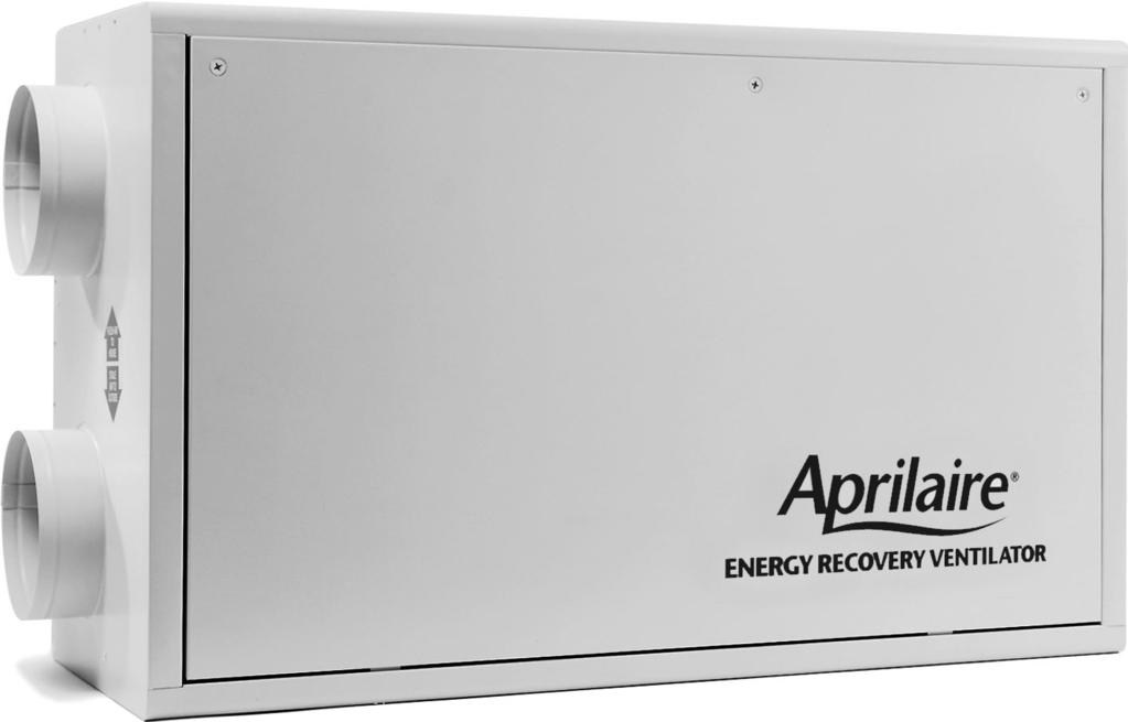 SAFETY AND INSTALLATION MANUAL ENERGY RECOVERY VENTILATORS MODEL 8100 Provides year-round fresh