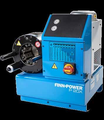 P20X FINN-POWER P20X AND P32X CRIMPING MACHINES FOR SERVICE USE P20X & P32X SUPERB IN HARSH ENVIRONMENTS Robust Finn-Power P20X and P32X provide great value