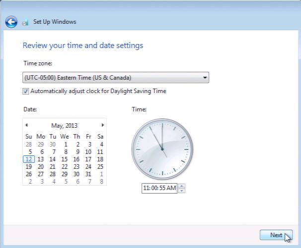 Date and Time Settings Set your date, time, and