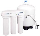 REVERSE OSMOSIS SYSTEMS WHOLE HOUSE FILTRATION SYSTEMS PRO REVERSE OSMOSIS SYSTEM Produces 5.7 gallons of water/day; 0.