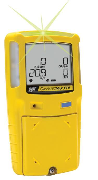 GasAlertMax XT II reliably monitors up to four hazards and combines