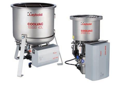 Cryo Pumps, Cold Heads COOLVAC Refrigerator cryo pumps High water vapor pumping capability, long maintenance intervals, installation in any orientation.