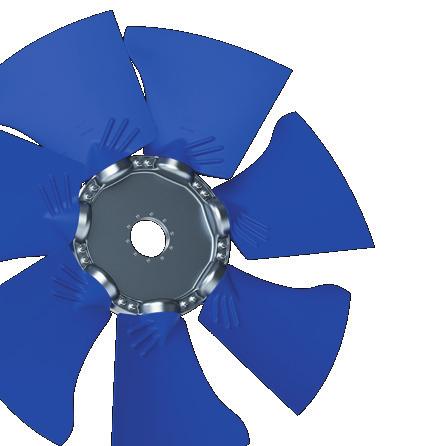 Longer motor life and operating cost reduction Quiet and efficient WingFan