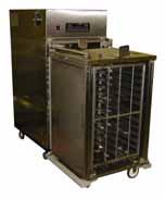 programmable controller RTH9 RTH12 (with optional transport cart & roll-in cassette rack) RTH18 Optional basket dolly Rethermalization and Holding System for Pre-Packaged Food Basket Capacity* 18 x