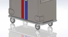 heating and refrigeration systems feature convection air circulation All stainless steel, welded unibody construction for durable long life Heavy-duty Las Vegas Package for rugged transport