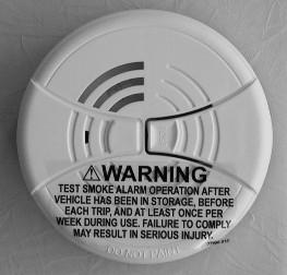 by Carbon Monoxide poisoning. Replacement When replacing this alarm, we recommend replacing only with the same model, or with one that is also listed for RV application.