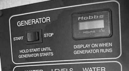 system to the generator 10 seconds after the generator is started. The ten-second delay allows the generator to start easily without the burden of electrical loads.