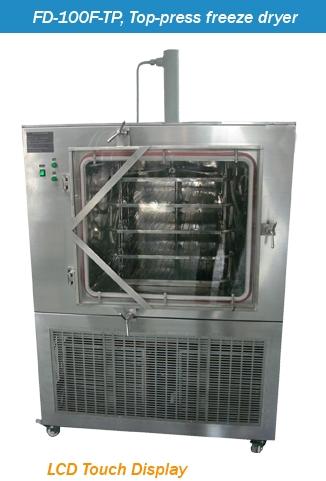FD-100F Series Silicone oil-heating freeze dryer Features: FD-100F freeze dryer, which the freeze-drying area is 1.0 and 2.