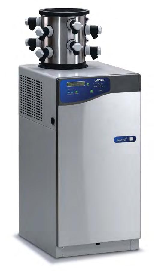FreeZone 4.5 Liter Freeze Dry Systems F e a t u r e s & b e n e F i t s Automatic start-up is quick and easy to use.