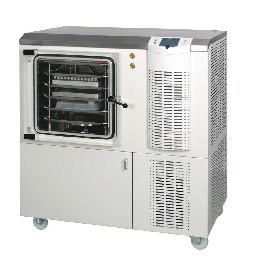 ADVANCED SYSTEM TECHNOLOGY FOR BEST DRYING RESULTS The freeze dryer EPSILON 2-10D LSC is a high performance universal laboratory and pilot unit for freeze drying of solid or liquid products in