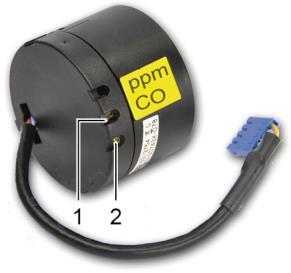 Use the calibration kit and follow all recommendations. Connect a voltmeter to the AF+ and AF- terminals (caliber mv/dc).