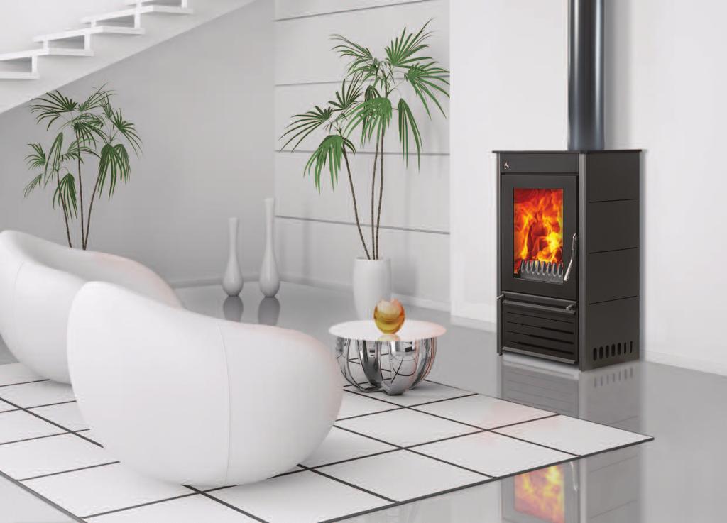 CX 12 l Woodfire CX freestanding boiler stoves These freestanding models have a high heat output to water and a low