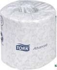 Standard Toilet Tissue. TH TISSU ROLLS S TISSU Tork dvanced soft and absorbent bath tissue tells the user that you care about their comfort. Handsomely embossed it enhances bulk and softness.