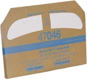 14506802 6802W 8'' x 7'' x 8'', Kraft 500/cs. Waxed Waxed paper liners for use in Hospital Specialty HS6140.