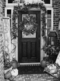 Front Door Flair Decorate a front door and area around the door. Rules 1. Limited to the first four (4) entries 2. Front doors will be provided. Doors will be painted a neutral color.