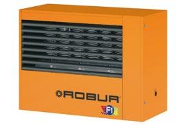 ROBUR F1 ROBUR F1 C D I I General characteristic Robur F ROBUR F1 F1 C Thermal load [kw] 23,08 48,35 Heating capacity [kw] 21 44 Air flow [m 3 /h] 2120 5100 Weight [kg] 52 87 Casing powder-painted
