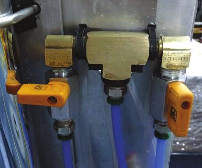 (pic#1) all the way. Make sure at least one of the two ball valves is open. (pic#2) shows both closed (pic#3) shows both open. If you still cannot prime the pump please call 877-477-1615.