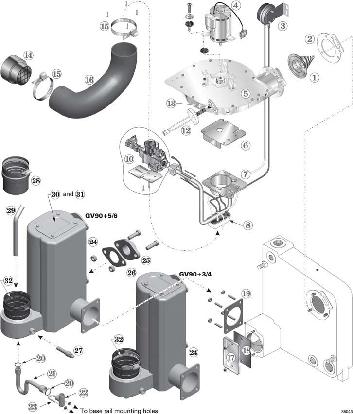 Replacement parts (continued) Figure 102