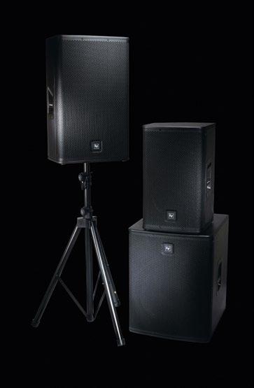 ELX POWERED ELX POWERED Loudspeakers Clear, powerful, and musical, the ELX Series was created to command the stage.