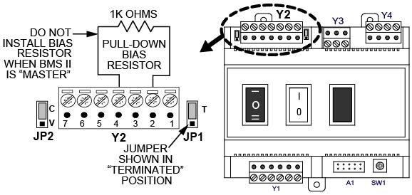 CHAPTER 8: BOILER COMMUNICATION MODULE (BCM) Figure 8-9: BCM Loop Termination and Bias Page 84 of 108