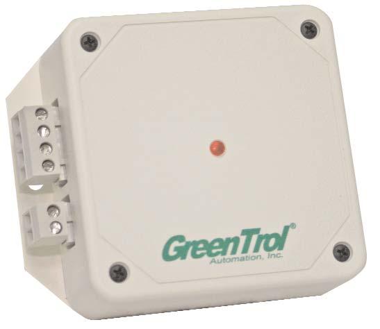GA-100 FEATURES UL94-5VA rated enclosure with integral mounting tabs LED Alarm Indicator Rugged insulating terminal blocks with removable wiring connectors Removable cover for access to simple